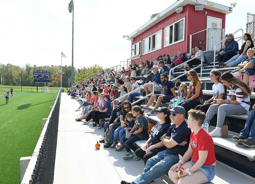 audience in a stadium