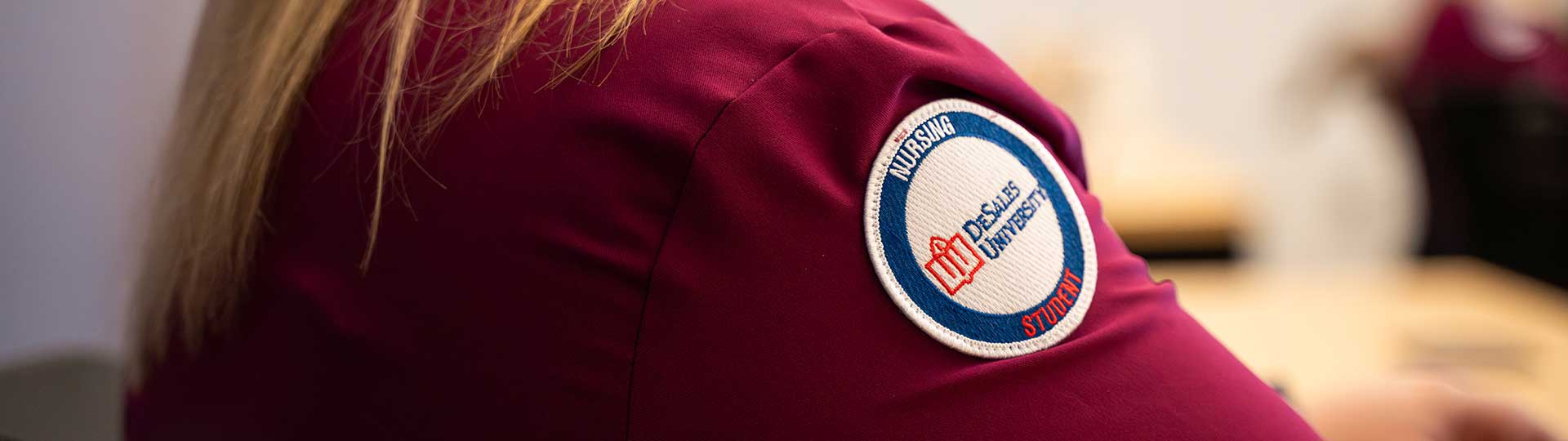 Student nurses in classroom